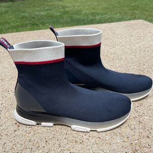 Michael Kors - Kendra High Top Navy Sneakers